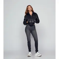 GAS EVOLUTION JEANS - Jean Para Mujer Gris Gas