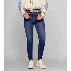 GROGGY - Jean Para Mujer Azul MedioOscuro