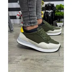 URBAN PLUS - TENIS PARA HOMBRE VERDE