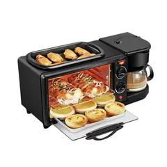 GENERICO - Horno Cafetera Multifuncion Prepara Cafe Pan Y Comida Facil