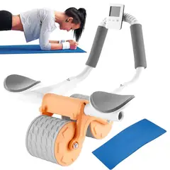 COLME TECHNOLOGY HOME - Rueda Abdominal Rebote Automatico Rodillo Lumbar Ab Doble