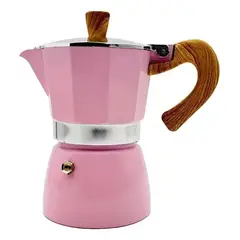 GENERICO - Cafetera Expresso Clásica Italiana Inoxidable 9 Tazas