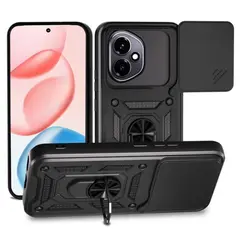 GENERICO - Funda Estuche Forro Case Slider Compatible Con Honor 400 5G Negro