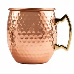 ONE PIXEL - Taza Vaso Moscow Mule Cobre Martillado