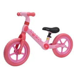DISTRIONLINE - Bicileta de equilibrio Infantil Estilo Dinosaurio color rosado