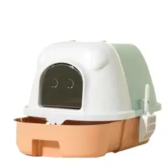 GENERAL - Arenero Para Gato Con Tapa Ventilación Bandeja Retractil