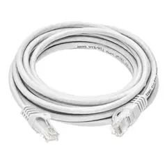 JALTECH - CABLE DE RED BLANCO CAT 6E 5MTS CONSMO