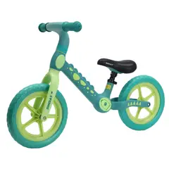 DISTRIONLINE - Bicicleta de equilibrio Infantil Estilo Dinosaurio color verde