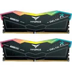 TEAM GROUP - KIT DE MEMORIA RAM T-FORCE DELTA 2 X 16GB 6000MHZ DDR5 RGB BLACK - PC