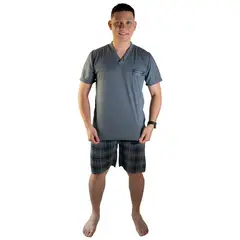 EMPIJAMADAS - Pijama Hombre Pantalón Corto