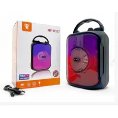GENERICO - Parlante Portátil HF-W127 Bluetooth TWS USBSDFMAUX - 5W de Potencia - Batería Recargable