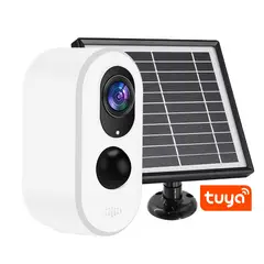 COLME TECHNOLOGY HOME - Cámara De Seguridad Solar Ip Wifi 1080p 3mp App Tuya Alexa