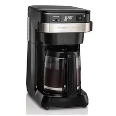 HAMILTON BEACH - Cafetera Programable Fácil Acceso 12 Tazas