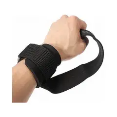 AFM - Correas De Elevación O Strap Gym Negro