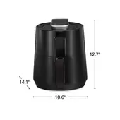 HAMILTON BEACH - Freidora de aire digital de 3.7 litros