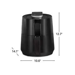 HAMILTON BEACH - Freidora de aire digital de 3.7 litros