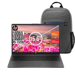 HP - Portátil 255 G10 Ryzen 5 - 16GB RAM - 1TB SSD - 15.6" + Morral GRATIS