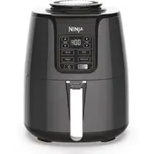 HAMILTON BEACH - Freidora De Aire Ninja Af101 De 38l Color Negro 120v