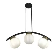 GENERICO - Lámpara de Techo Curva Helsinki 3 Luces