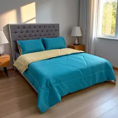 HOGARETO - EDREDON JACQUARD DOBLE FAZ CAMA 140 X190CM