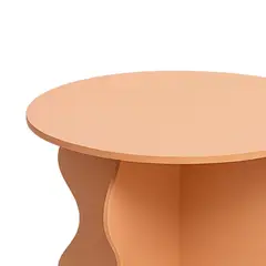 DIMATEX LEON - Mesa Auxiliar Sala Decorativa Circular Moderna Refgala