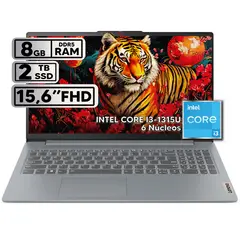 LENOVO - PORTÁTIL IDEAPAD SLIM 3 15IRU8 INTEL CORE I3-1315U 8GB RAM 2TB SSD 15.6" FHD