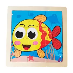 GENERICO - Rompecabezas Interactivo 3d Juego Didactico Personaje Color