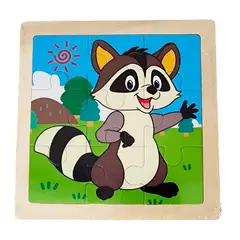 GENERICO - Rompecabezas Interactivo 3d Juego Didactico Personaje Color