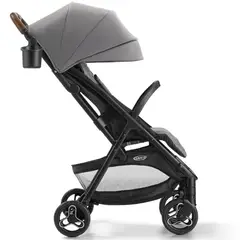 GRACO - Coche Ready2Jet Gris Compacto Liviano Plegado Automático