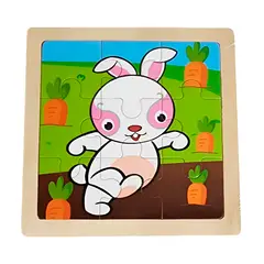 GENERICO - Rompecabezas Interactivo 3d Juego Didactico Personaje Color