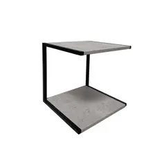 DIMATEX LEON - Mesa Auxiliar Dos Niveles Decorativa Moderna Refsoledad