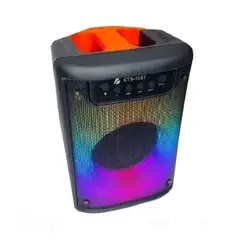 GENERICO - Parlante KTS-1581 Bluetooth 10W USBSDFMAUX + Entrada Micrófono