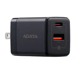 ADATA - CARGADOR 2 EN UNO - 1 PUERTO USB - 1 TIPO C - 35W CON CABLE