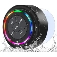 GENERICO - Mini Parlante para Ducha BTS07 - Bluetooth 5.0 + Micrófono