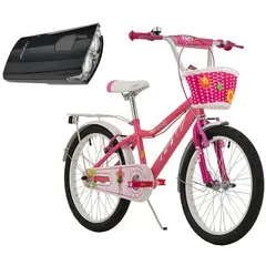 GW - Bicicleta Niña Rin 20 Accesorios + Obsequio 7 A 12 Años