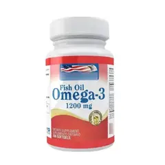 HEALTHY AMERICA - OMEGA 3 FISH OIL X 200 CAPSULAS/