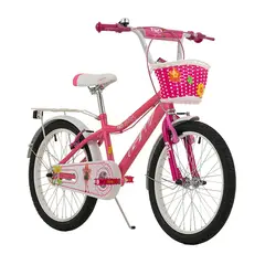 GW - Bicicleta Niña Rin 20 Con Accesorios De 7 A 12 Años