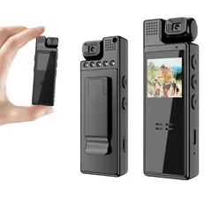 TECNOHOGAR JS - Mini Cámara Corporal 1080p Hd Con Grabación De Audio Y Vídeo