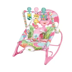 AMERICAN GENERICS - Silla Mecedora Vibracion Relajante Musical Crececonmigo Bebe