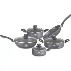 SCHAFFHAUSEN - Batería Ollas Profesional 9PCS Suizas Original
