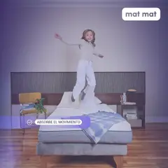 CALM - Colchón Mat Mat 22 cm Sencillo – LIQUIDACION