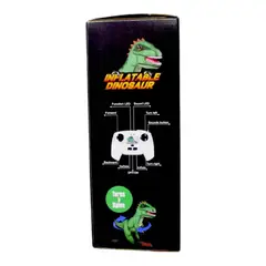 DISTRIONLINE - Dinosaurio Inflable Grande a Control Remoto