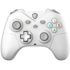 MSI - Control Gamer Force Gc300 Inalambrico Y Bluetooth Blanco