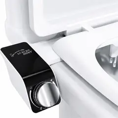 ONE PIXEL - Bidet Ultra delgado Elegante Para Inodoro Boquilla Doble Bidet