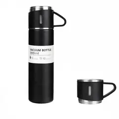 ONE PIXEL - Termo Para Cafe Aromática Caliente Y Frio + 3 Tazas Elegante