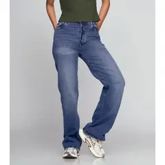 UNSER - Jean Para Mujer Azul MedioOscuro