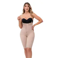 DIANE & GEORDI - Faja moldeadora short largo senos libres strapless Microlátex (002420)