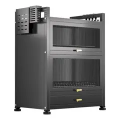 TECNOHOGAR JS - Platero Escurridor Platos Gabinete Cocina Organizador Cajon