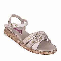 BARBIE - Sandalia de Niña marca en Color NUDE  SANDBARBIE BARAL