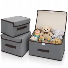 ONE PIXEL - Caja Organizadora Multifuncional Con Tapa Plegable Duradero X3 UND